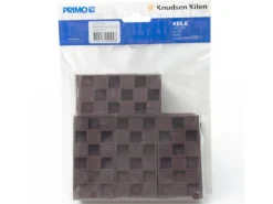 16 Keile pro Hänger 90 x 45 x 15 mm Braun