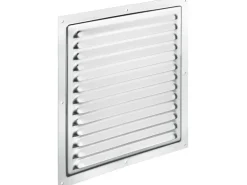 Abdeckgitter Aluminium 250 mm x 250 mm Alu