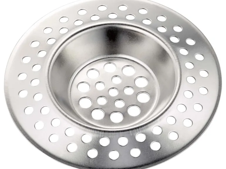 Abfluss-Sieb Silber Ø 70 mm