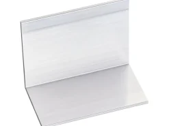 Abschluss- und Haltewinkel für Deckprofil Alu 5 Stück