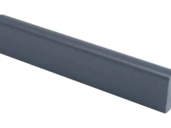 Abschlussleiste 43 x 7 mm Länge 2,5 m Anthrazit