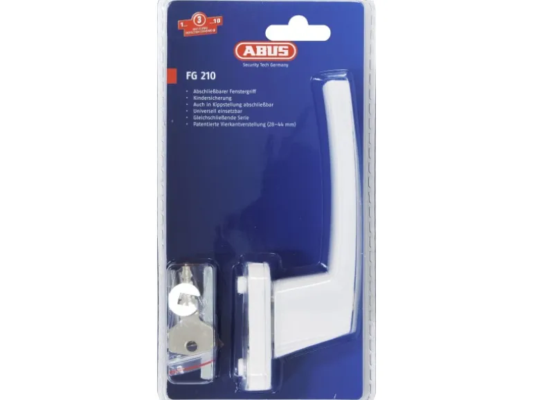 Abus Abschließbarer Fenstergriff FG210 W