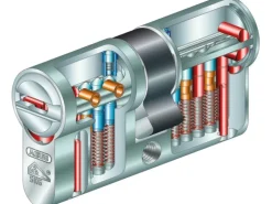 Abus Profilzylinder XD25 30/35 für Haus-Eingangstüren und Wohnungs-Abschlusstüre
