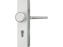 Abus Schutzbeschlag Naturfarbig eloxiert Türstärke 32 mm - 47 mm