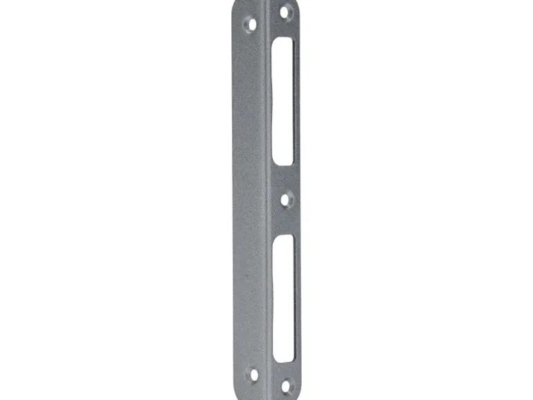 Abus Wohnungsabschluss- und Zimmertür-Schließblech 170 DIN L und DIN R Silber