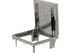 ACO Schachtabdeckung FI 2.0 Servokat Assist B125 Stahl verzinkt 800 mm x 800 mm