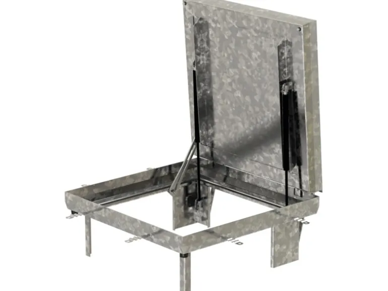 ACO Schachtabdeckung FI 2.0 Servokat Assist C250 Stahl verzinkt 600 mm x 600 mm