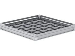 ACO Schachtabdeckung FI 2.0 Flex B125 Aluminium 750 mm x 600 mm