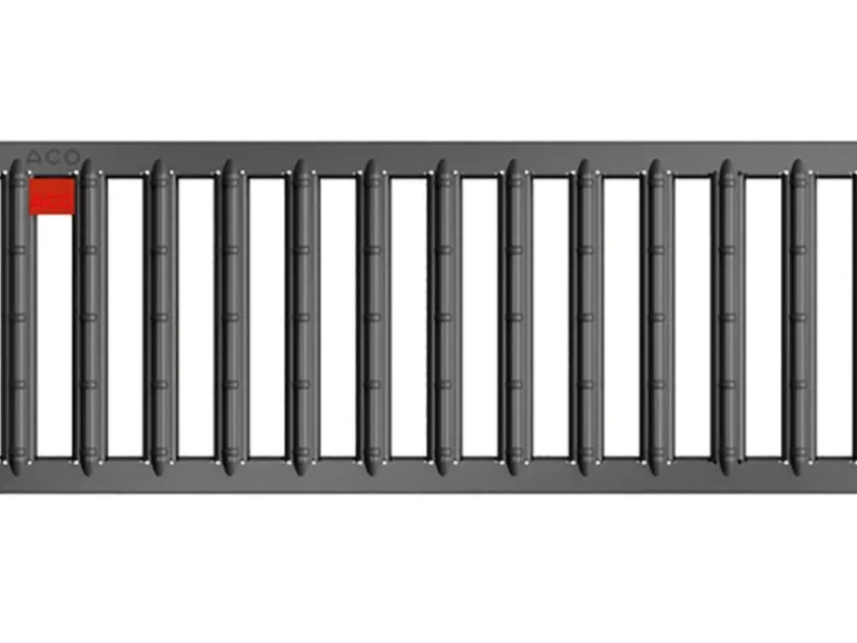ACO Self Euroline Stegrost Stahl Verzinkt Anthrazit 50 cm