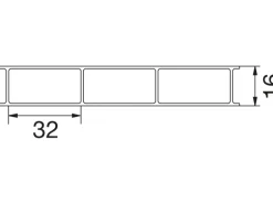 Acryl Stegdoppelplatte 16-32 Transparent 300 cm x 98 cm