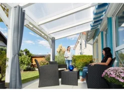 Acryl Stegdoppelplatte 16-32 Transparent 300 cm x 98 cm