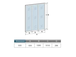 AICA Loftstil Innenfenster Ecklösung 93x108cm Glasfenster Industriestil Zimmerfenster Glas Trennwand Schwarz