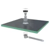 AICA 90x90cm XPS Platten 4cm Duschwanne Duschtasse Duschplatte Fliesenplatte Mit Ablaufgarnitur Ablaufschlauch