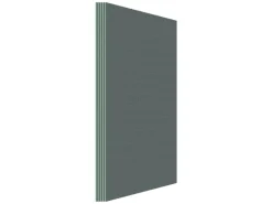 AICA 1250x600x40mm Bauplatte XPS 5er-Pack Fliesenplatte Hartschaum Verrottungsbeständiger Dämmplatte Ausgleichplatte