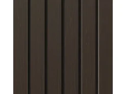 Akustikpaneel Brandhemmend Eiche Geräuchert Sperrholz Filz Schwarz 60 x 248 cm