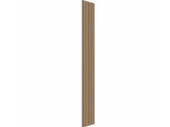 Akustikpaneel Buche MDF Schwarz Filz Schwarz 32 cm x 240 cm 2 Stück FSC®