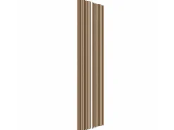 Akustikpaneel Buche MDF Schwarz Filz Schwarz 32 cm x 240 cm 2 Stück FSC®