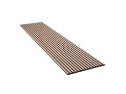 Akustikpaneel Buche MDF Schwarz Filz Schwarz 60 cm x 240 cm FSC®