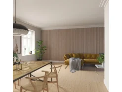 Akustikpaneel Buche MDF Schwarz Filz Schwarz 60 cm x 240 cm FSC®