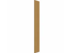Akustikpaneel Eiche Geölt MDF Schwarz Filz Schwarz 32 cm x 240 cm 2 Stück FSC®