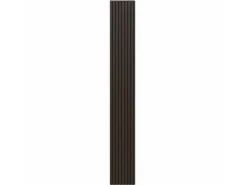 Akustikpaneel Eiche Geräuchert MDF Schwarz Filz Schwarz 32 x 240 cm 2 Stück FSC®