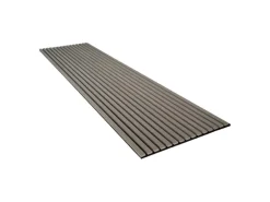 Akustikpaneel Eiche Grau MDF Braun Filz Schwarz 60 cm x 300 cm FSC®