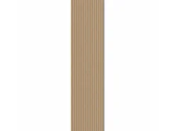 Akustikpaneel Eiche MDF Braun Filz Grau 60 cm x 300 cm FSC®