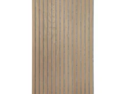 Akustikpaneel Eiche MDF Braun Filz Grau 60 cm x 120 cm 2 Stück FSC®