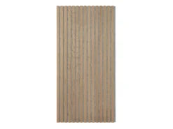 Akustikpaneel Eiche MDF Braun Filz Grau 60 cm x 120 cm 2 Stück FSC®