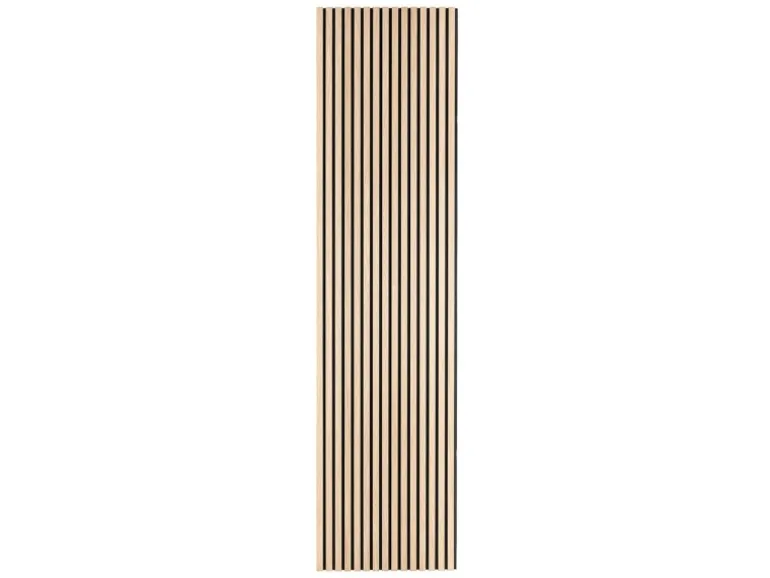 Akustikpaneel Eiche MDF Schwarz Filz Schwarz 60 cm x 300 cm FSC®