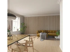 Akustikpaneel Esche MDF Schwarz Filz Schwarz 60 cm x 240 cm FSC®