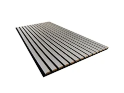 Akustikpaneel Foliert 56,1 cm x 240 cm Eiche Weiß Verona