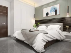 Akustikpaneel Foliert 56,1 cm x 240 cm Nussbaum Milano