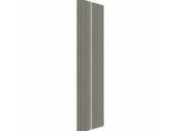 Akustikpaneel Foliert Eiche Grau Filz Schwarz 32 cm x 240 cm 2 Stück FSC®