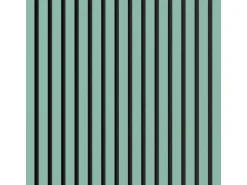 Akustikpaneel Lino Aquavert MDF Schwarz Filz Schwarz 60 cm x 60 cm 2 Stück