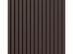 Akustikpaneel Lino Burgundy MDF Schwarz Filz Schwarz 60 cm x 120 cm 2 Stück