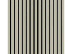 Akustikpaneel Lino Mushroom MDF Schwarz Filz Schwarz 60 cm x 120 cm 2 Stück