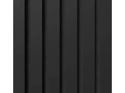 Akustikpaneel Lino Nero MDF Schwarz Filz Schwarz 60 cm x 60 cm 2 Stück