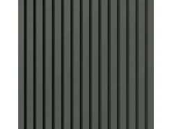 Akustikpaneel Lino Pewter MDF Schwarz Filz Schwarz 60 cm x 60 cm 2 Stück