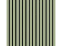 Akustikpaneel Lino Pistacio MDF Schwarz Filz Schwarz 60 cm x 120 cm 2 Stück