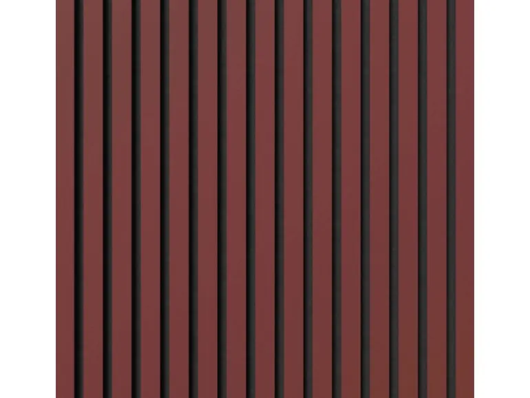 Akustikpaneel Lino Salsa MDF Schwarz Filz Schwarz 60 cm x 120 cm 2 Stück