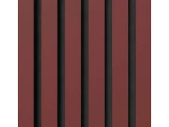 Akustikpaneel Lino Salsa MDF Schwarz Filz Schwarz 60 cm x 120 cm 2 Stück