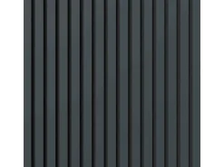 Akustikpaneel Lino Smokey Blue MDF Schwarz Filz Schwarz 60 cm x 60 cm 2 Stück