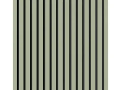 Akustikpaneel Lino Vapour MDF Schwarz Filz Schwarz 60 cm x 60 cm 2 Stück