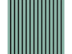 Akustikpaneel Linoleum Aquavert MDF Schwarz Filz Schwarz 60 cm x 240 cm