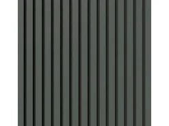 Akustikpaneel Linoleum Pewter MDF Schwarz Filz Schwarz 60 cm x 300 cm