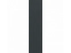 Akustikpaneel Linoleum Smokey Blue MDF Schwarz Filz Schwarz 60 cm x 240 cm