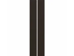 Akustikpaneel Lux Eiche Geräuchert Filz Schwarz 30 cm x 240 cm 2 Stück