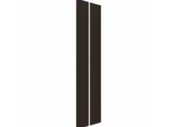 Akustikpaneel Lux Eiche Geräuchert Filz Schwarz 30 cm x 240 cm 2 Stück