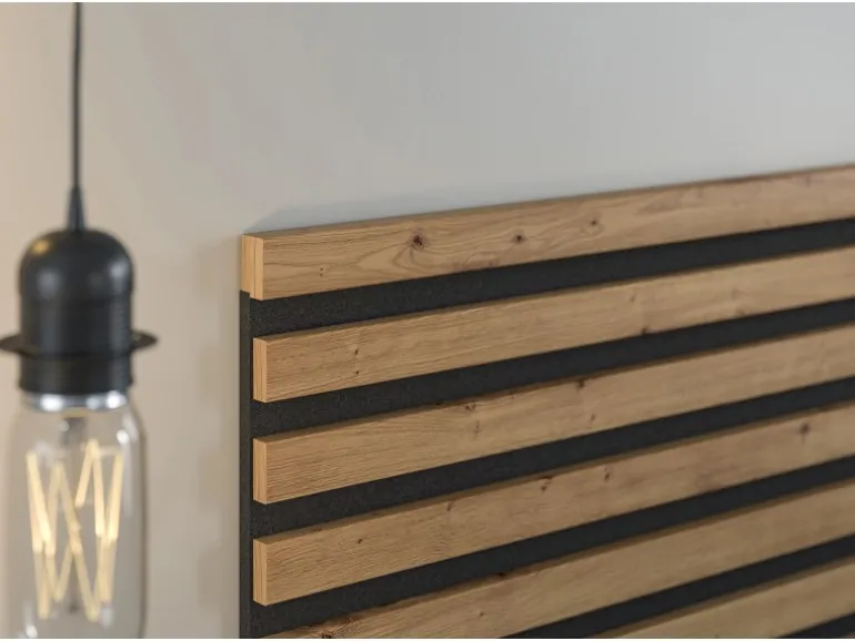 Akustikpaneel Silence Anthrazit/Artisan 80 cm x 40 cm x 2 cm 3er-Set